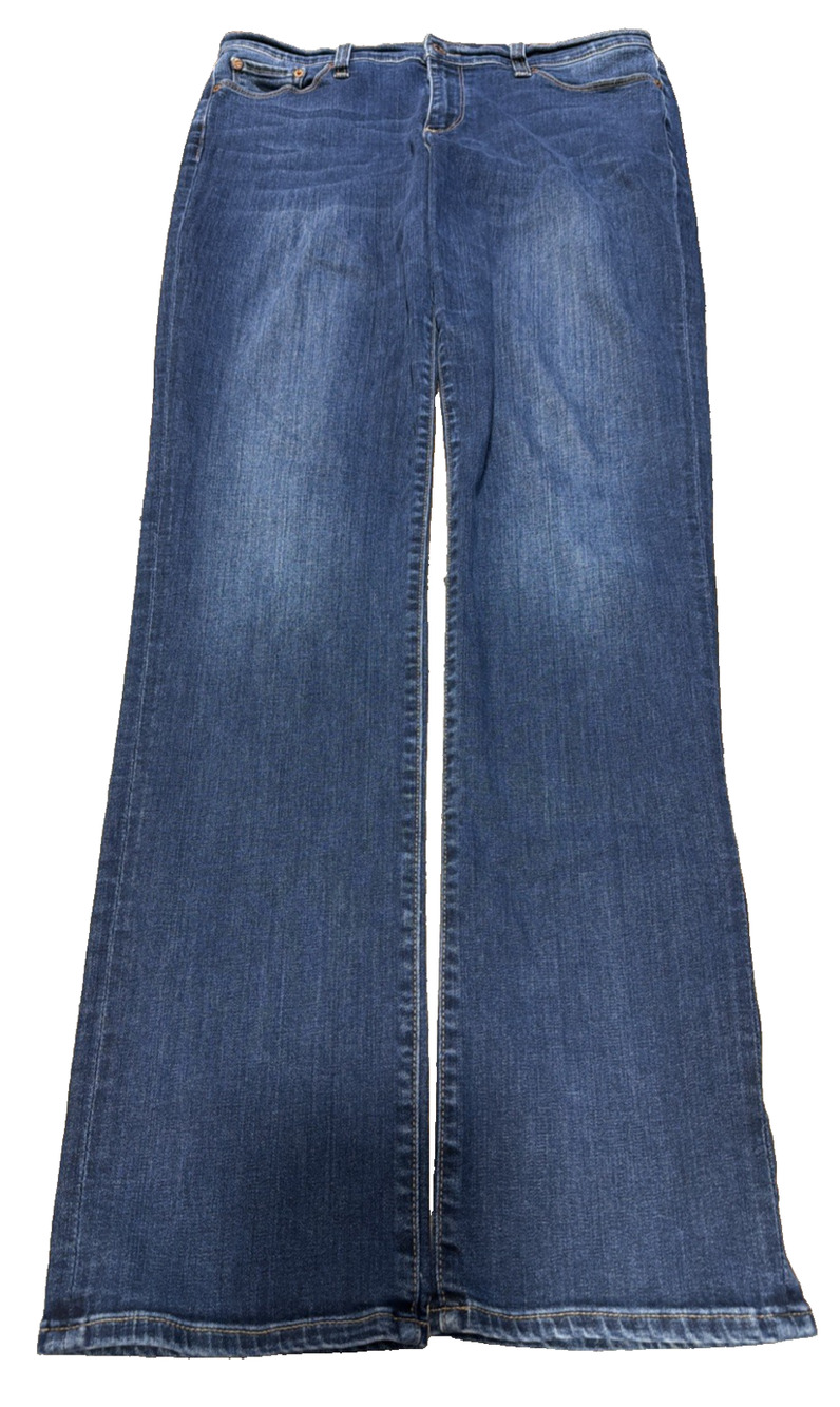Lucky Brand Sweet Straight Jeans Women 14 Medium Wash 34x33 Long